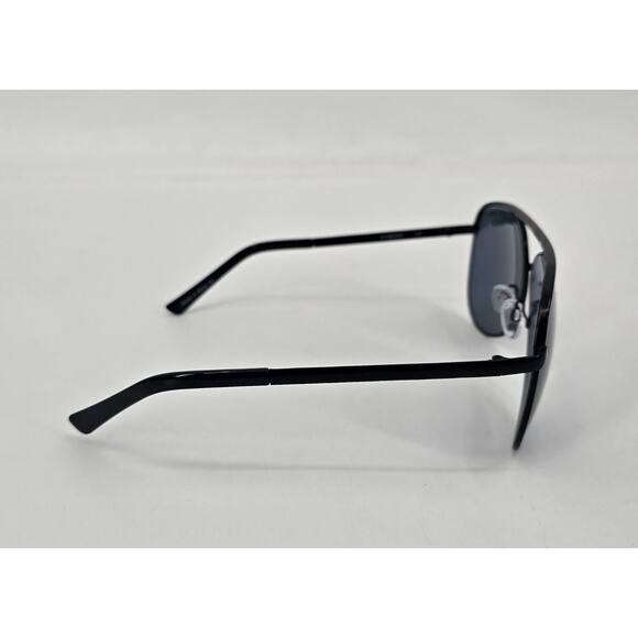Quay Australia Vivienne Black Aviator Sunglasses Smoke Lenses Minimal Modern main image 6